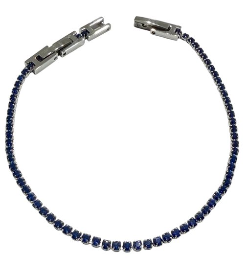 Bracciale Domar Uomo Bracciale acciaio tennis in Acciaio Cubic Zirconia BR 6442 - BR 6442
